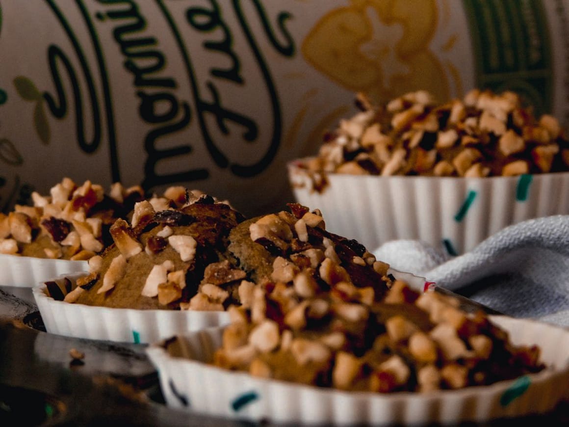 Muffin proteici con vaniglia e matcha