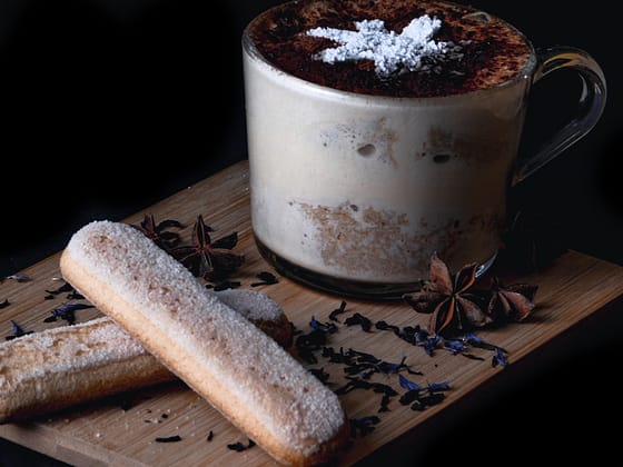Tiramisù al tè nero