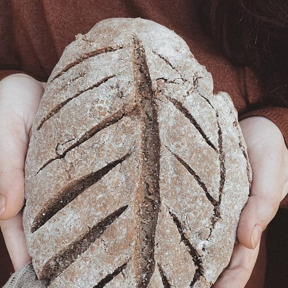Pane integrale al Matcha