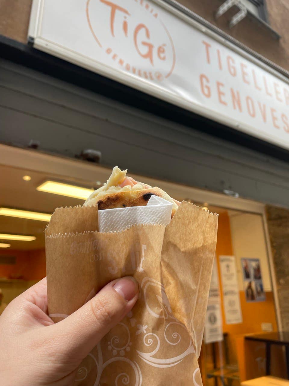 TiGé - Tigelleria Genovese, le tigelle a portata di mano | CHIUSO 1 TiGé - Tigelleria Genovese