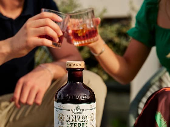 Degustazione di Amaro Zero Mazzetti